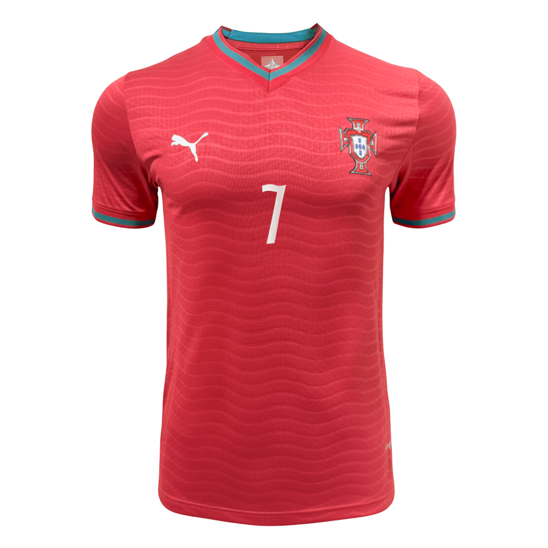 Maglia Gara Portogallo Casa RONALDO #7 Uomo 2026