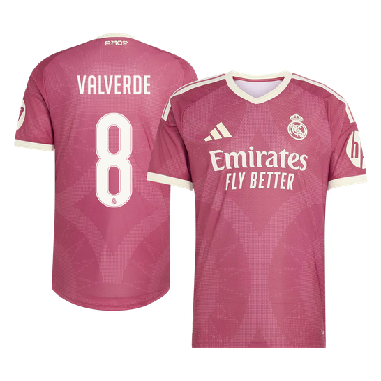 Maglia Gara Real Madrid Terza VALVERDE #8 Uomo 2026/27