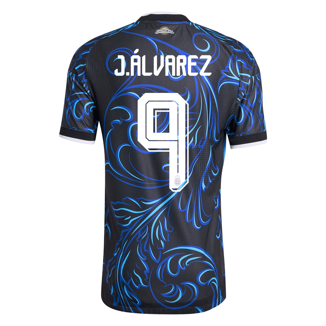Maglia Gara Argentina Trasferta J. ÁLVAREZ #9 Uomo Mondiali 2026