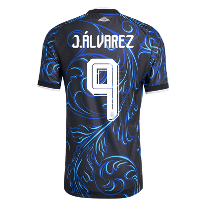 Maglia Gara Argentina Trasferta J. ÁLVAREZ #9 Uomo Mondiali 2026