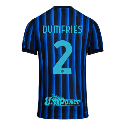 Maglia Gara Inter Milan Casa DUMFRIES #2 Uomo 2025/26