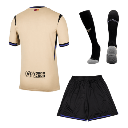 Kit Completo Barcelona Trasferta Uomo 2025/26 - 3 Pezzi