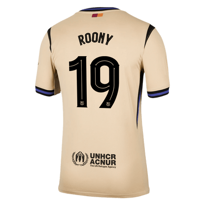 Maglia Replica Barcelona Trasferta ROONY #19 Uomo 2025/26 - UCL