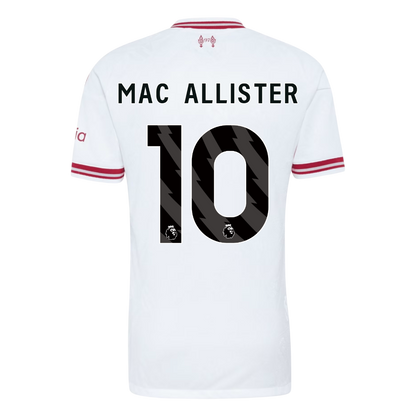 Maglia Gara Liverpool Trasferta MAC ALLISTER #10 Uomo 2026/27