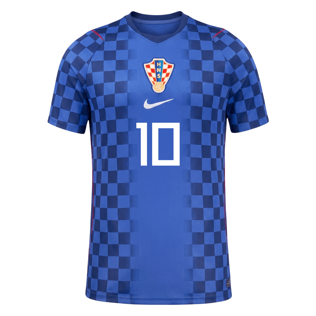 Maglia Gara Croazia Trasferta MODRIĆ #10 Uomo Mondiali 2026