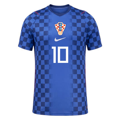 Maglia Gara Croazia Trasferta MODRIĆ #10 Uomo Mondiali 2026