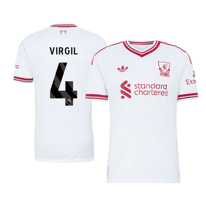 Maglia Gara Liverpool Trasferta VIRGIL #4 Uomo 2026/27