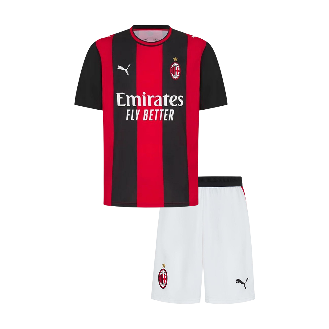 Base Kit Bambino AC Milan Casa 2026/27 - 2 Pezzi
