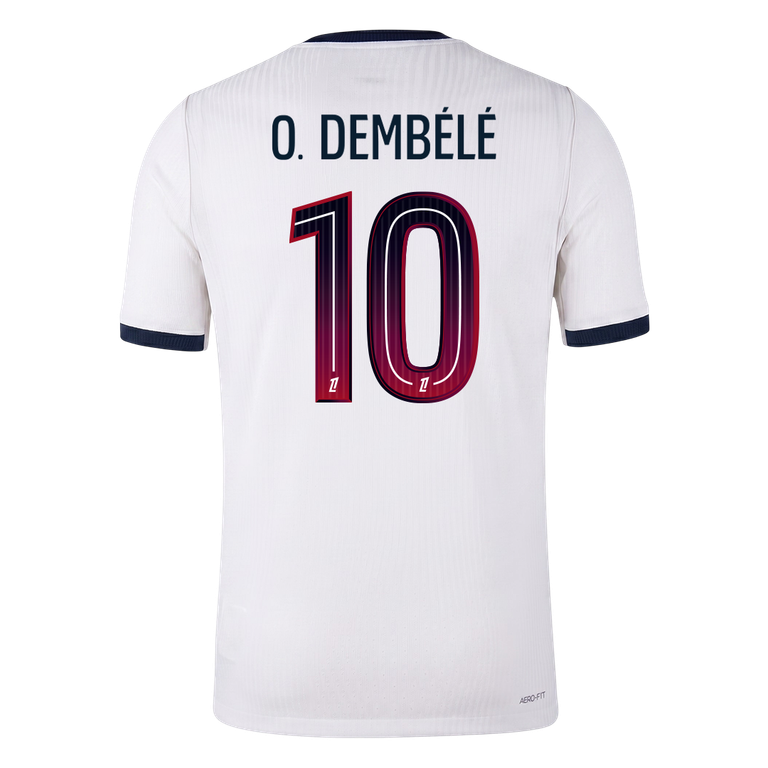Maglia Gara PSG Trasferta O. DEMBÉLÉ #10 Uomo 2026/27