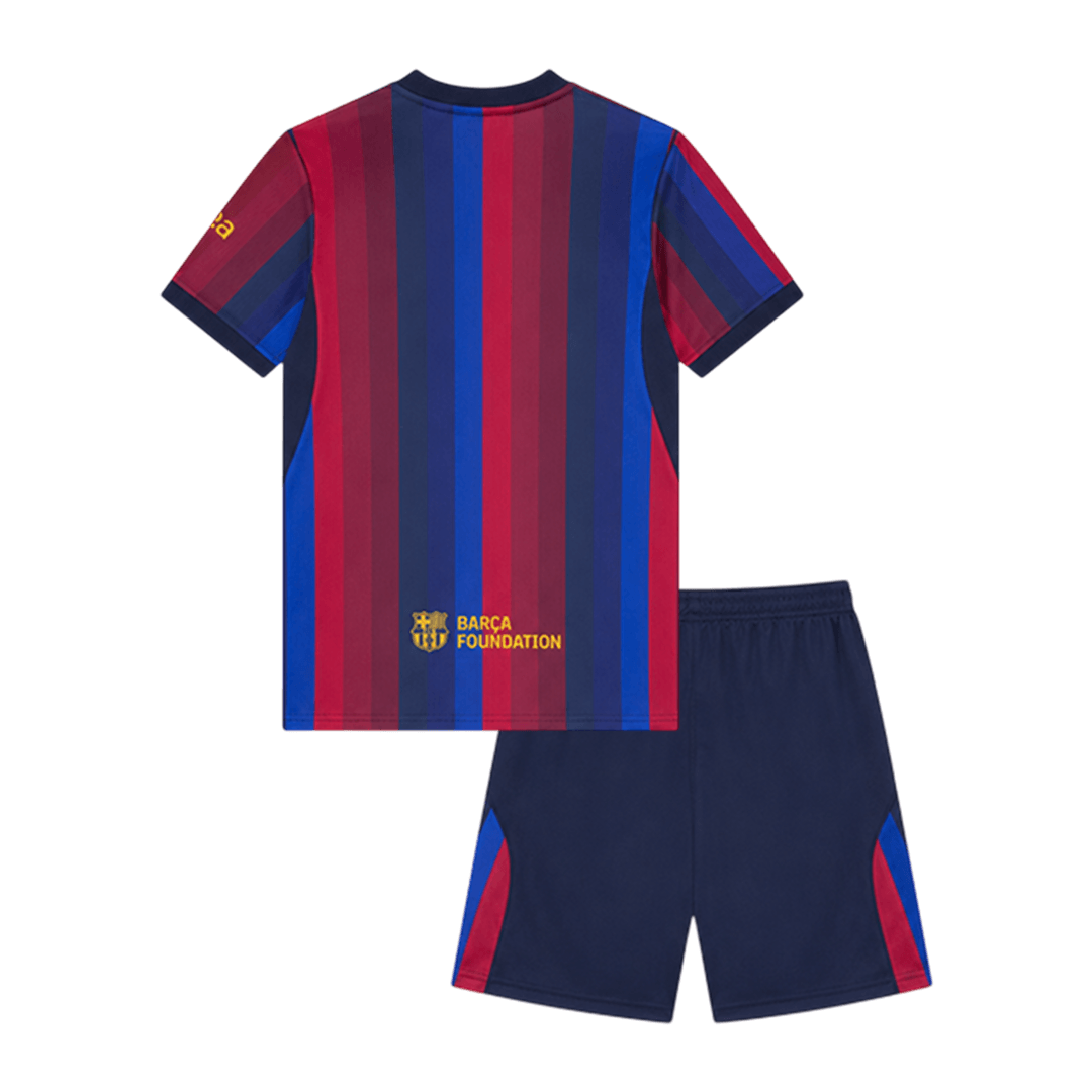 Base Kit Bambino Barcelona Casa 2026/27 - 2 Pezzi
