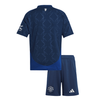 Completo Bambino Manchester United Trasferta 2024/25 - 2 Pezzi