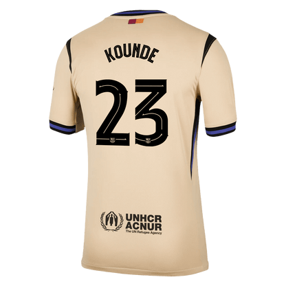 Maglia Replica Barcelona Trasferta KOUNDE #23 Uomo 2025/26