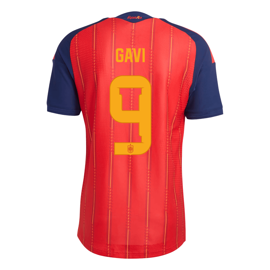 Maglia Gara Spagna Casa GAVI	 #9 Uomo Mondiali 2026