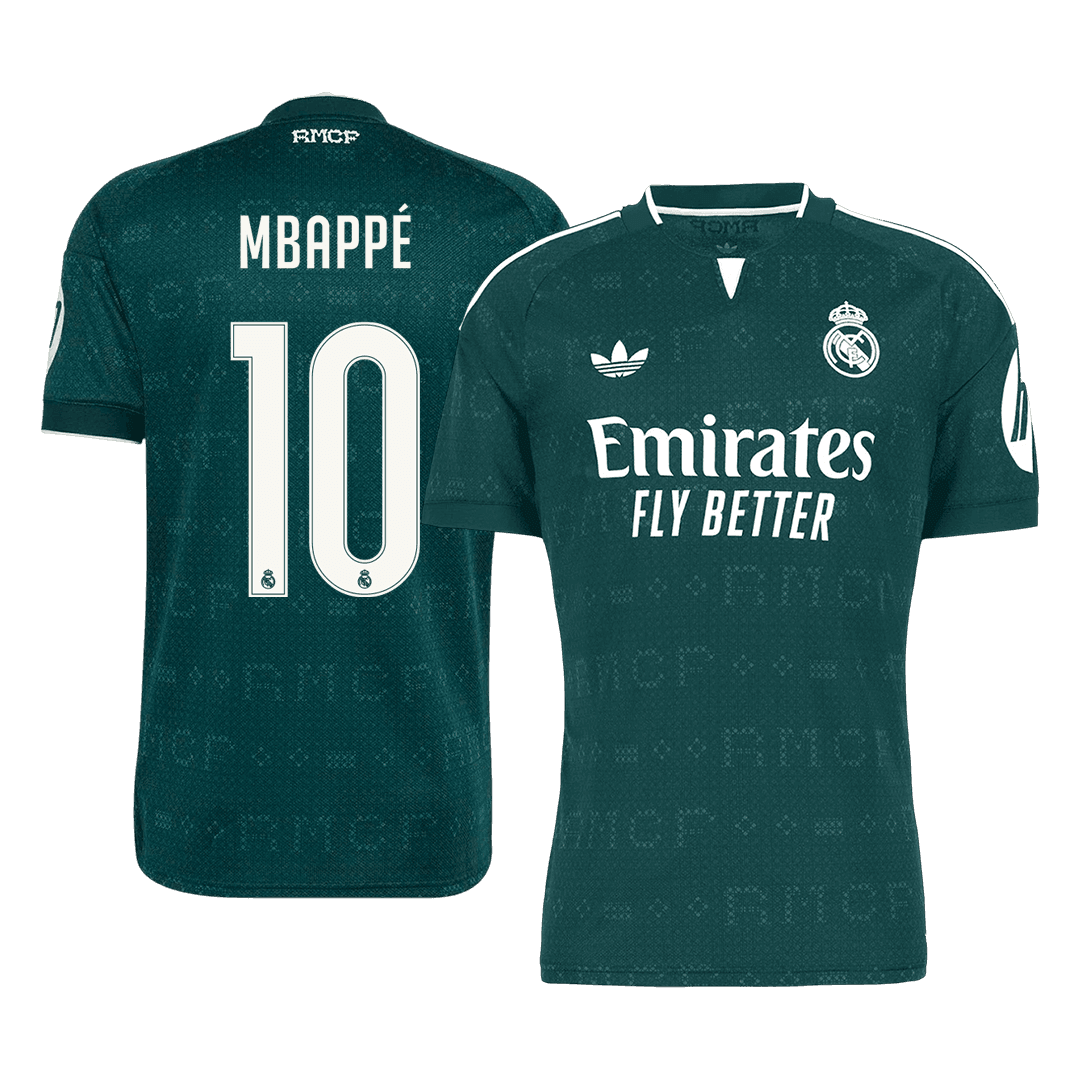 Maglia Replica Real Madrid Trasferta MBAPPÉ #10 Uomo 2026/27
