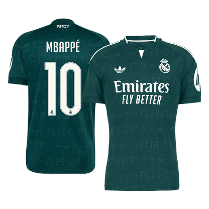Maglia Replica Real Madrid Trasferta MBAPPÉ #10 Uomo 2026/27