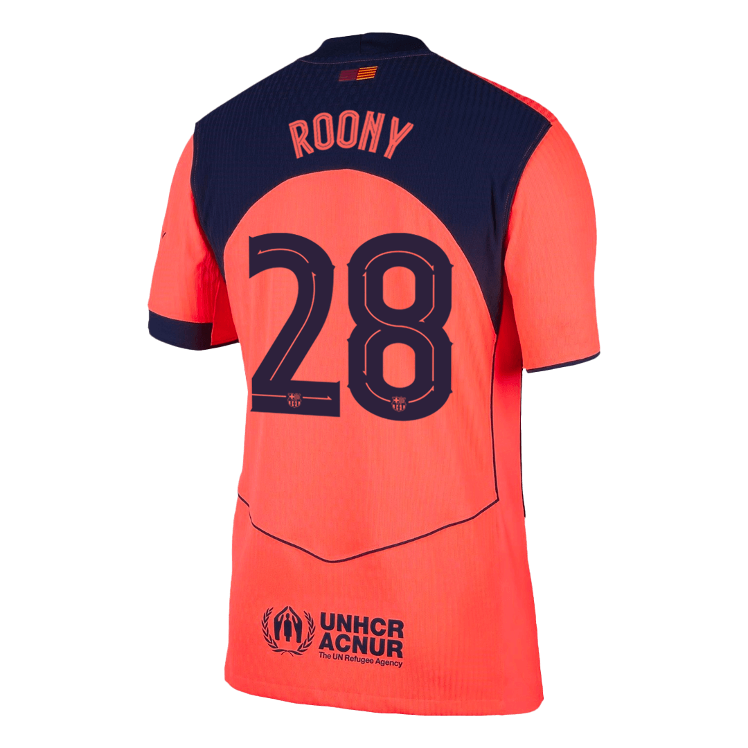 Maglia Gara Barcelona Terza ROONY #28 Uomo 2025/26