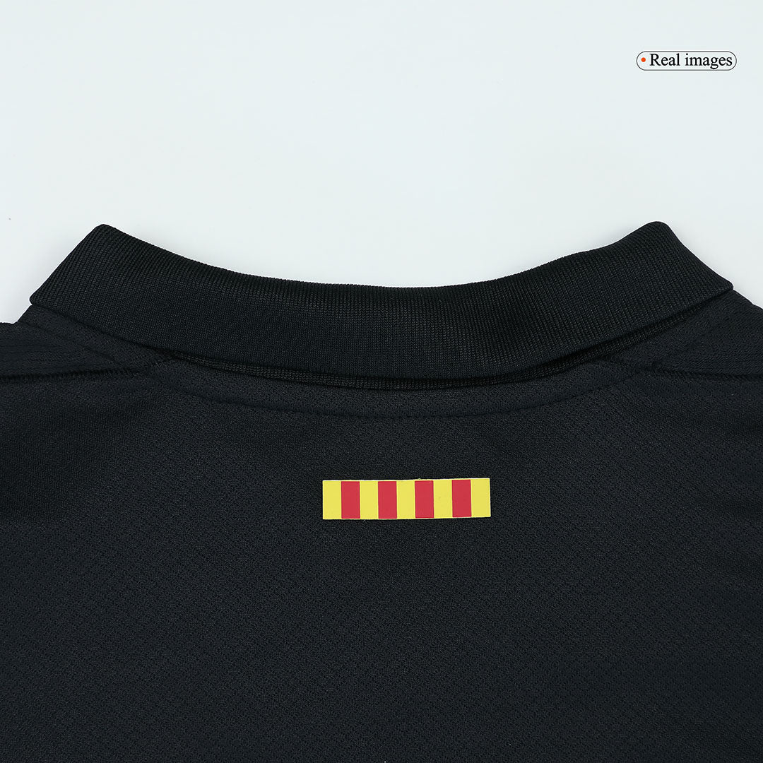 Completo Bambino Barcelona Trasferta 2024/25 Spotify Logo Without Text - 2 Pezzi