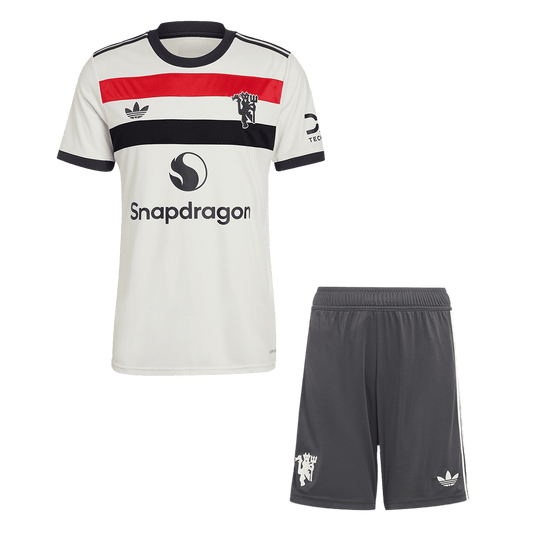 Completo Base Manchester United Terza Uomo 2024/25 - 2 Pezzi