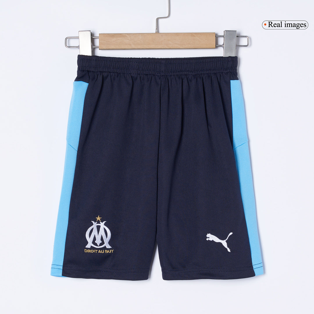 Base Kit Bambino Marseille Trasferta 2025/26 - 2 Pezzi