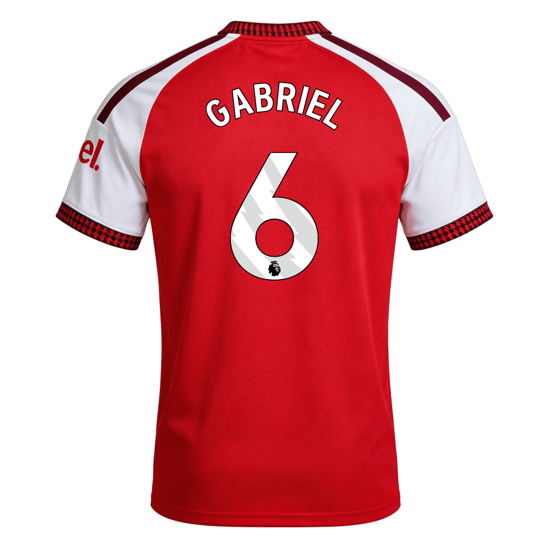 Maglia Gara Arsenal Casa GABRIEL #6 Uomo 2026/27
