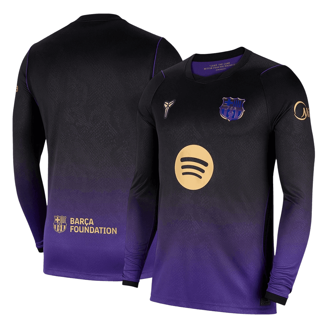 Maglia Gara Barcelona Uomo Trasferta Uomo 2026/27 - Manica Lunga