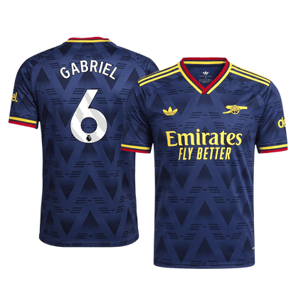 Maglia Gara Arsenal Trasferta GABRIEL #6 Uomo 2026/27