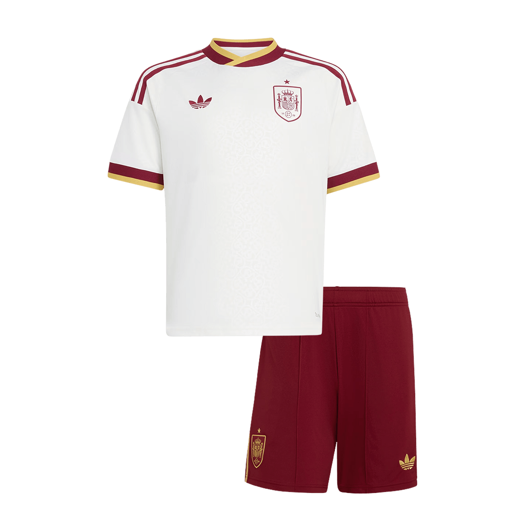 Base Kit Bambino Spagna Trasferta 2026 - 2 Pezzi