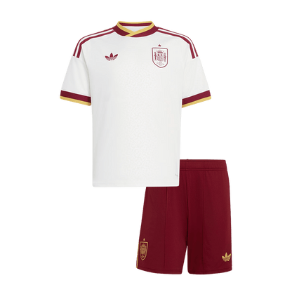 Base Kit Bambino Spagna Trasferta 2026 - 2 Pezzi