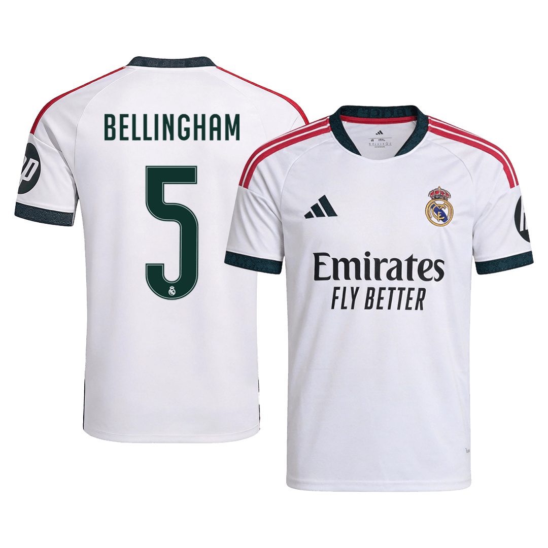 Maglia Replica Real Madrid Casa BELLINGHAM #5 Uomo 2026/27