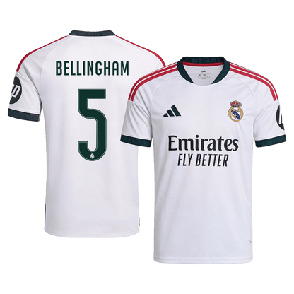 Maglia Replica Real Madrid Casa BELLINGHAM #5 Uomo 2026/27