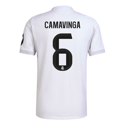 Maglia Gara Real Madrid Casa CAMAVINGA #6 Uomo 2025/26