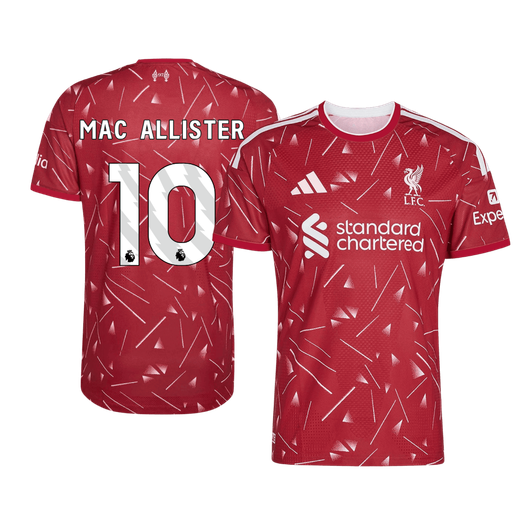 Maglia Gara Liverpool Casa MAC ALLISTER #10 Uomo 2026/27