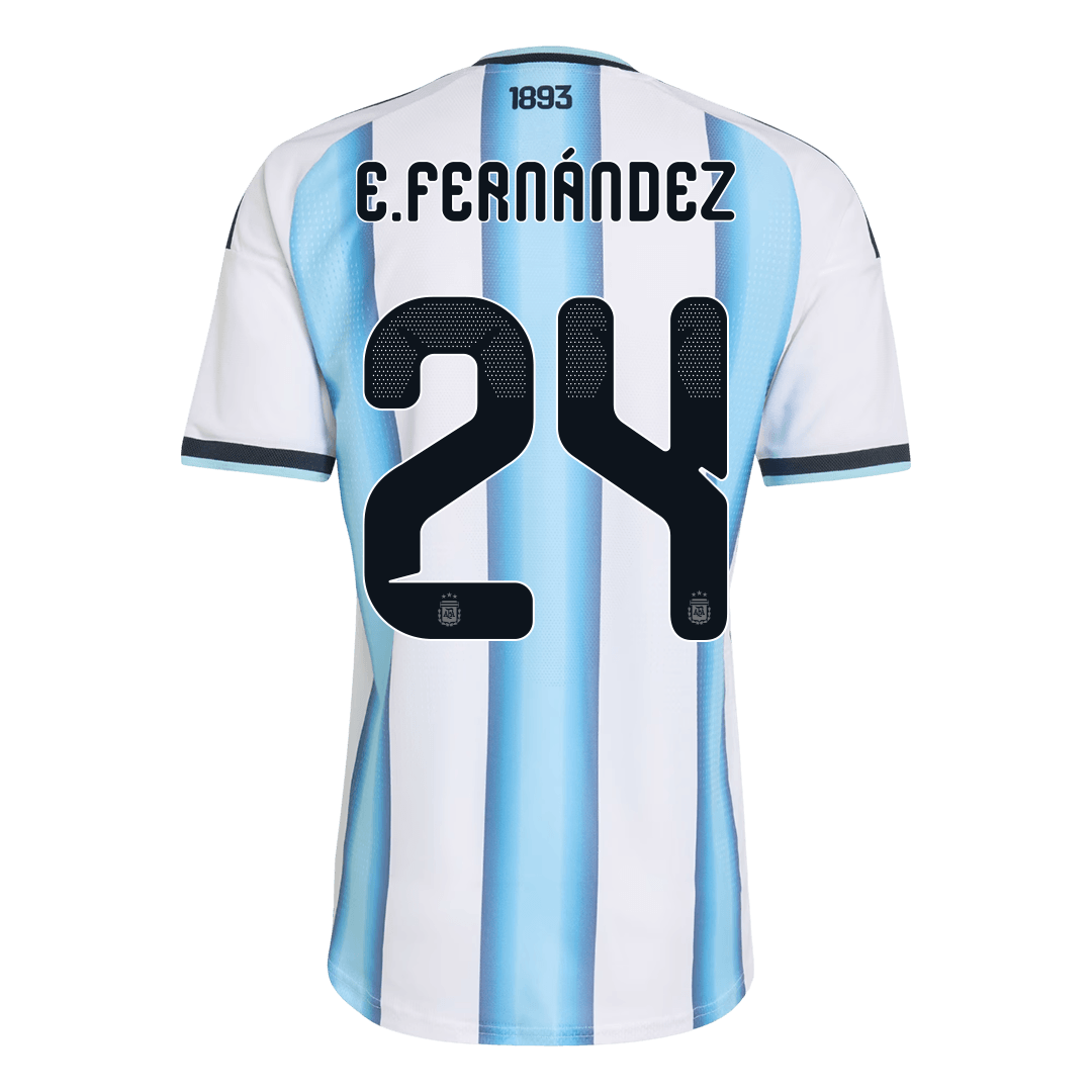 Maglia Gara Argentina Casa E. FERNÁNDEZ #24 Uomo Mondiali 2026