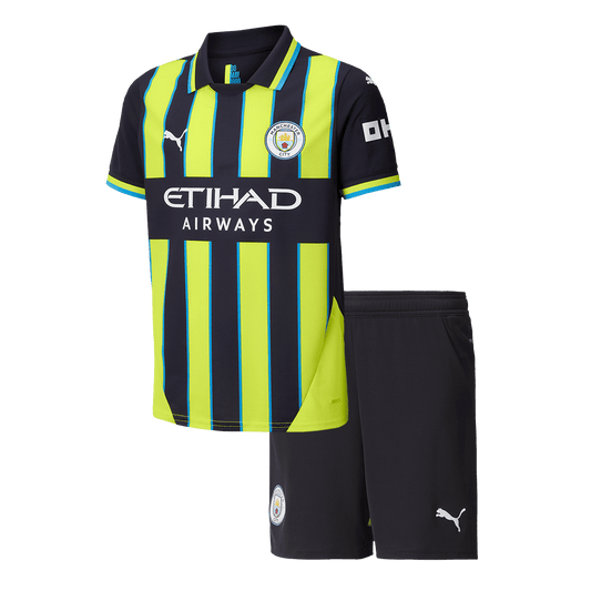 Completo Bambino Manchester City Trasferta 2024/25 - 2 Pezzi