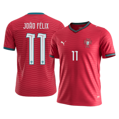 Maglia Replica Portogallo Casa JOÃO FÉLIX #11 Uomo Mondiali 2026