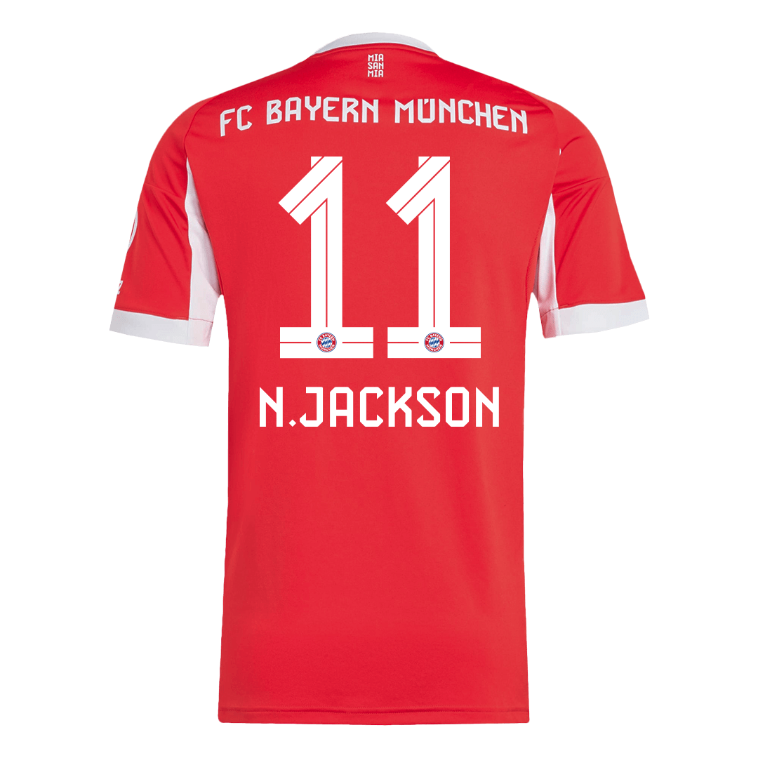 Maglia Replica Bayern Munich Casa N.JACKSON #11 Uomo 2025/26