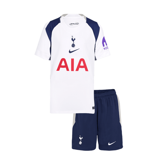 Base Kit Bambino Tottenham Hotspur Casa 2025/26 - 2 Pezzi