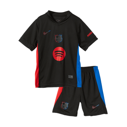 Completo Bambino Barcelona Trasferta 2024/25 Spotify Logo Without Text - 2 Pezzi