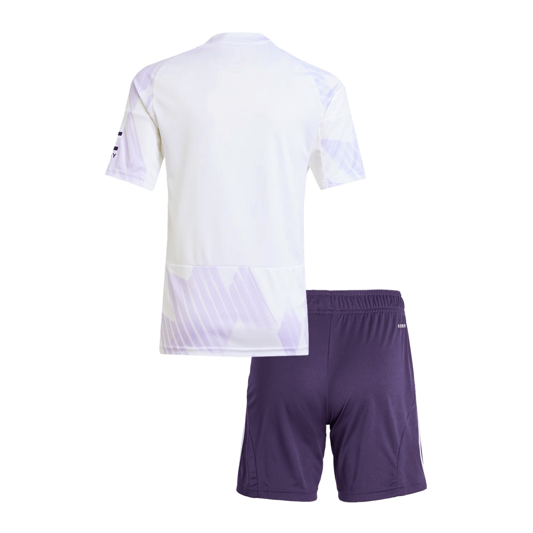 Base Kit Bambino Manchester United Trasferta 2025/26 - 2 Pezzi