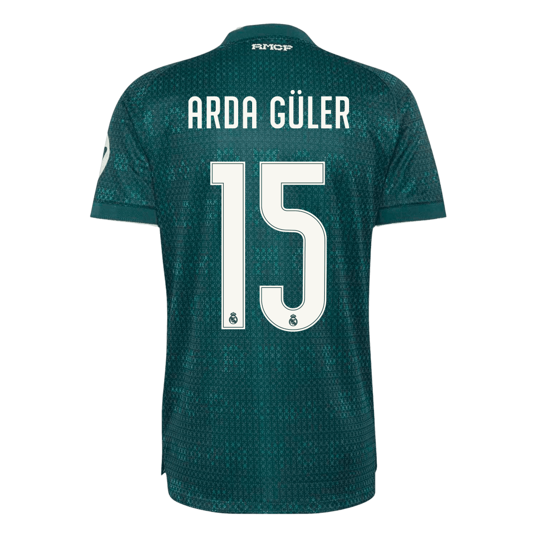 Maglia Gara Real Madrid Trasferta ARDA GÜLER #15 Uomo 2026/27