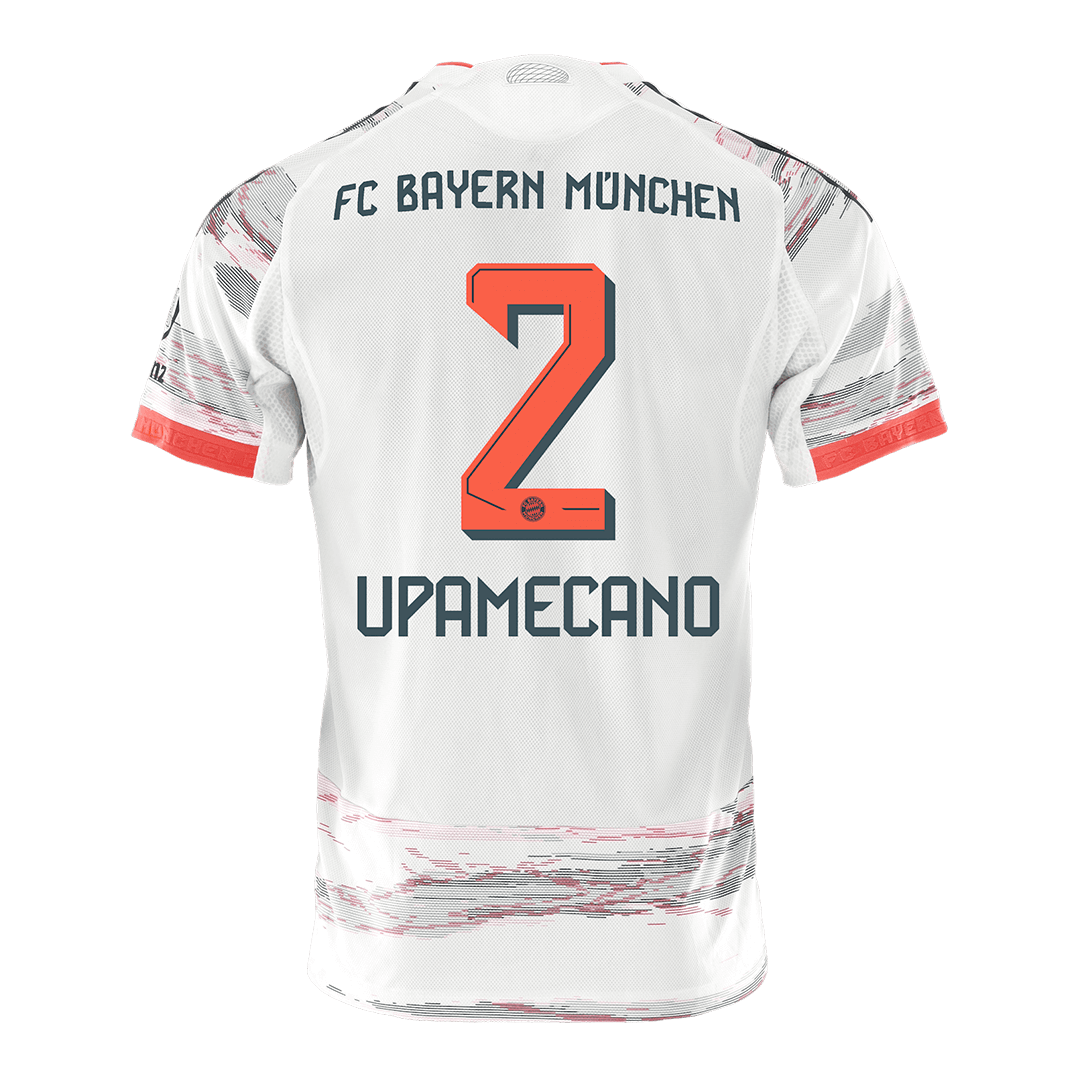Maglia Gara Bayern Munich Trasferta UPAMECANO #2 Uomo 2025/26