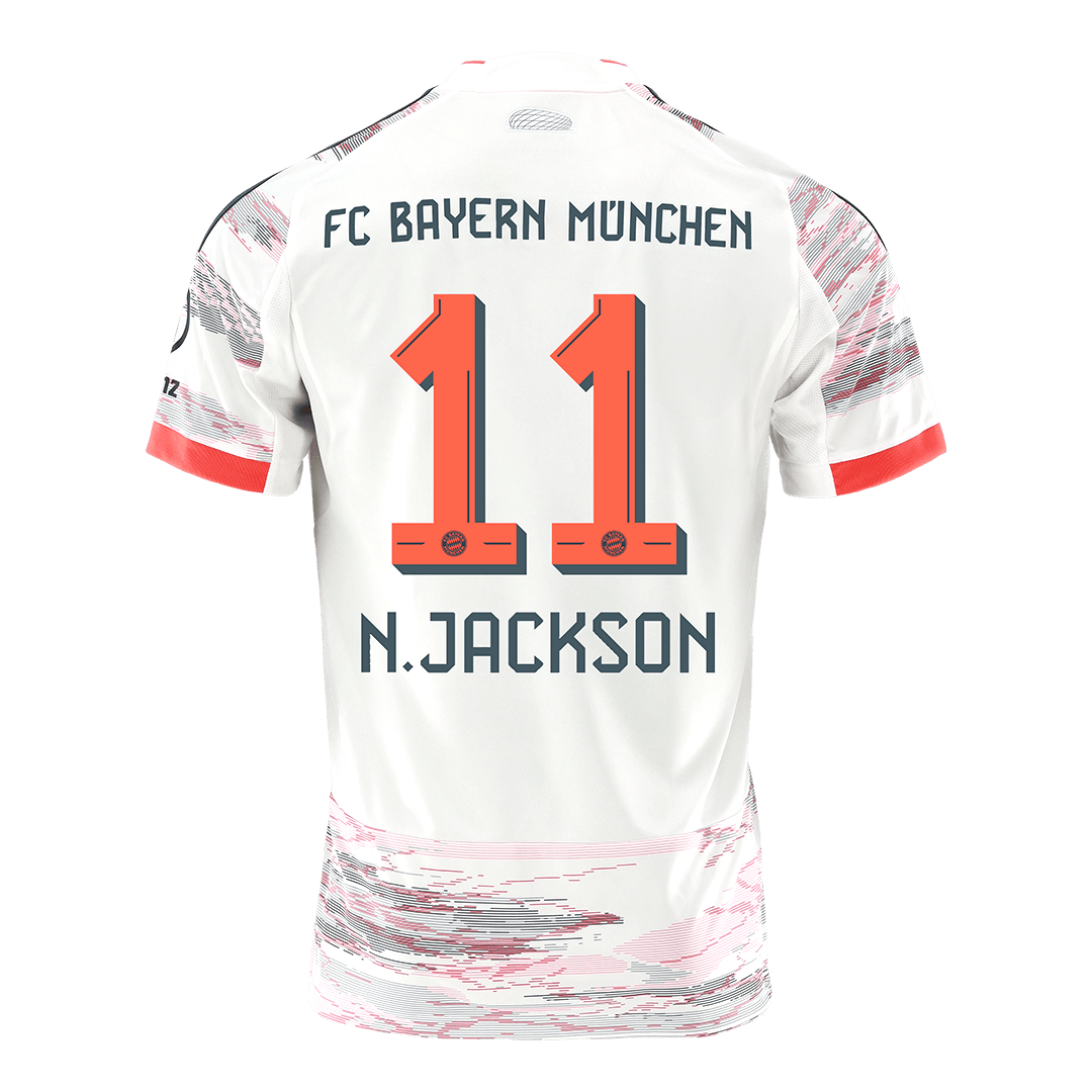 Maglia Replica Bayern Munich Trasferta N.JACKSON #11 Uomo 2025/26