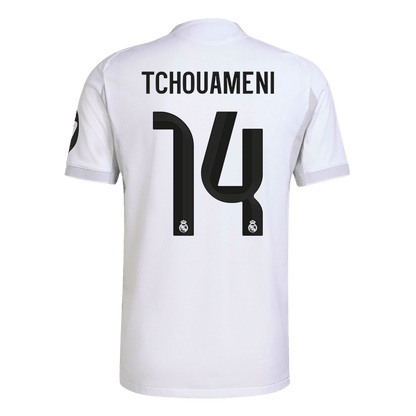 Maglia Gara Real Madrid Casa TCHOUAMENI #14 Uomo 2025/26
