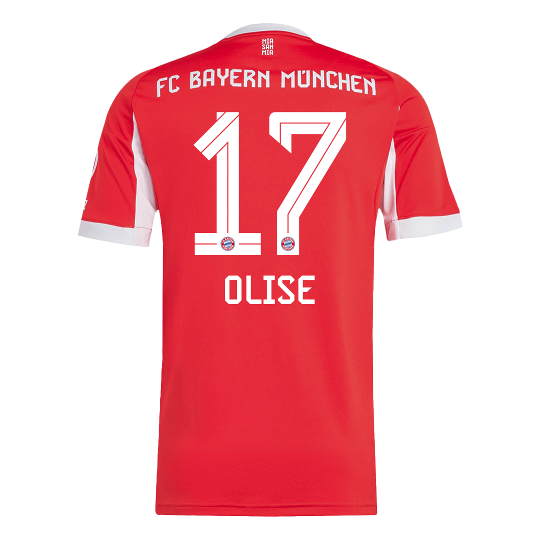 Maglia Replica Bayern Munich Casa OLISE #17 Uomo 2025/26