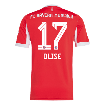 Maglia Replica Bayern Munich Casa OLISE #17 Uomo 2025/26