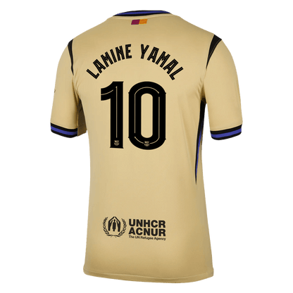 Maglia Replica Barcelona Trasferta LAMINE YAMAL #10 Uomo 2025/26 - UCL