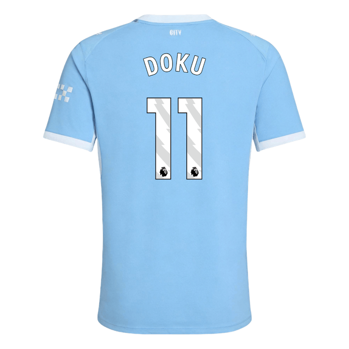 Maglia Gara Manchester City Casa DOKU #11 Uomo 2026/27