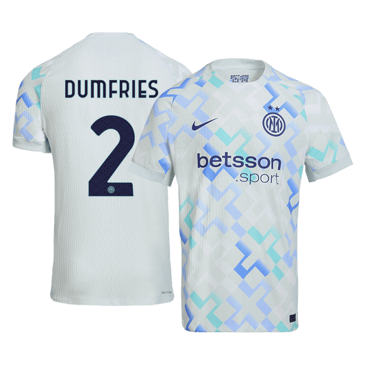 Maglia Gara Inter Milan Trasferta DUMFRIES #2 Uomo 2025/26