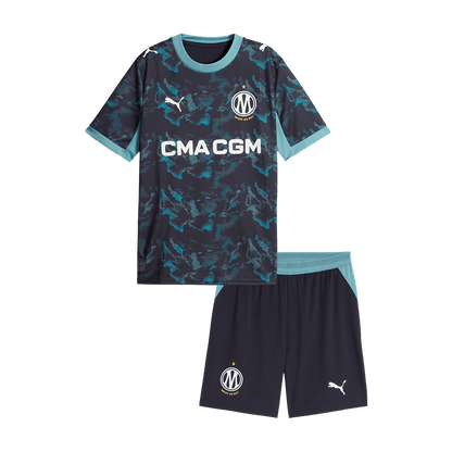 Base Kit Bambino Marseille Trasferta 2026/27 - 2 Pezzi