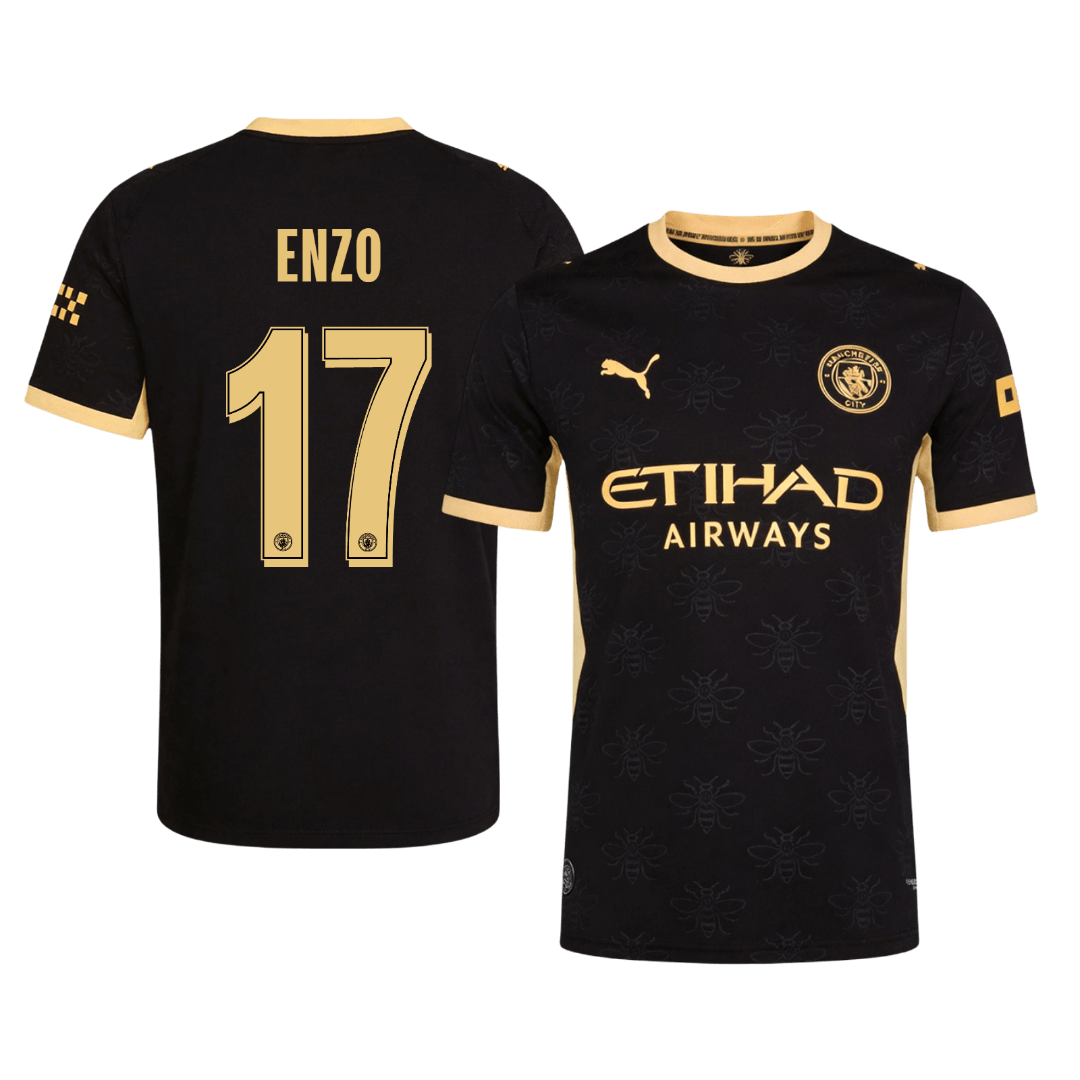 Maglia Gara Manchester City Trasferta ENZO #17 Uomo 2026/27 - UCL